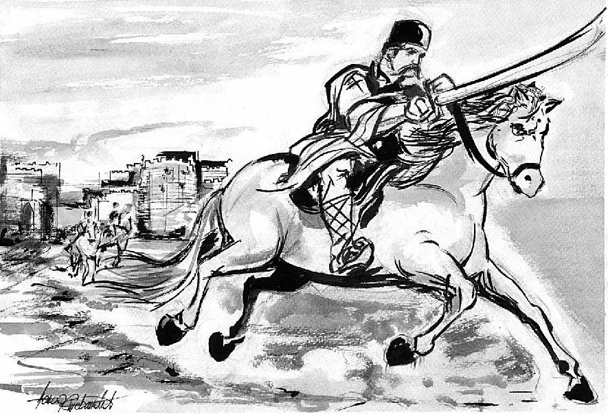 ilustracija iz knjige vojvoda petar dobrnjac miroslav i miroslava borivojevic 2004